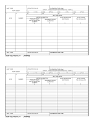 AF IMT Form 1829 Refueling Equipment Inspection Record, Page 2