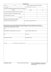 AF Form 1056 Air Force Reserve Officer Training Corps (AFROTC) Contract, Page 7