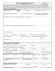 AF Form 332 Base Civil Engineer Work Request, Page 3