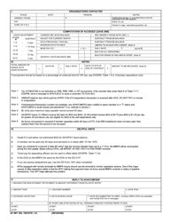 AF IMT Form 350 Separation Pay Worksheet, Page 2