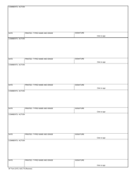 AF Form 2419 Routing and Review of Quality Control Reports, Page 2