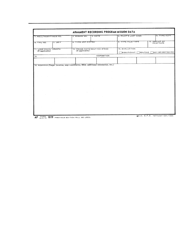 Document preview: AF Form 1019 Armament Recording Program Mission Data