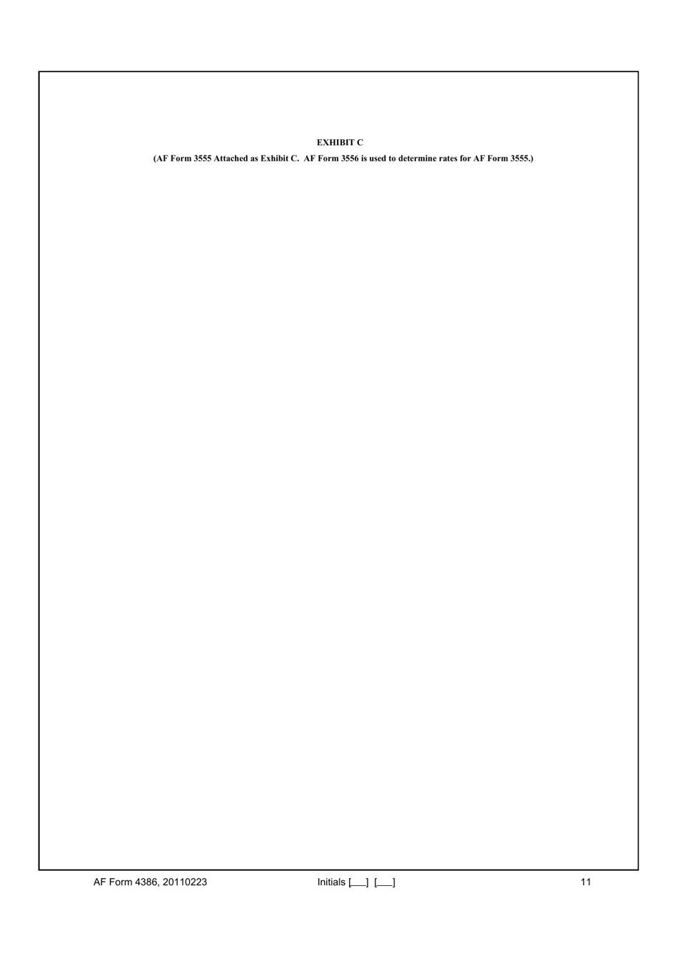 AF Form 4386 Utility Sales Agreement for Privatized Military Family Housing, Page 11