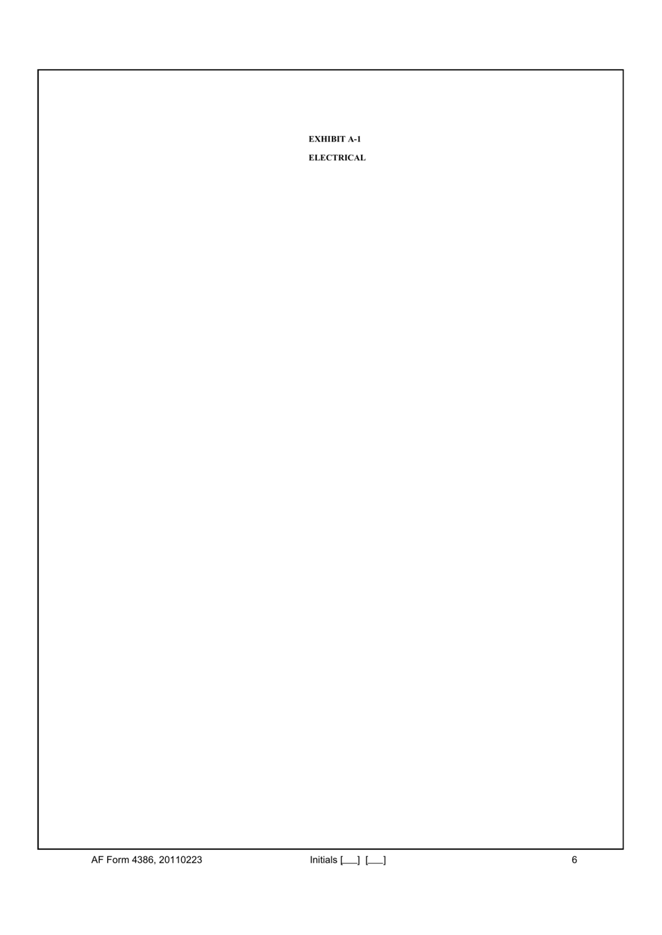 AF Form 4386 Utility Sales Agreement for Privatized Military Family Housing, Page 6