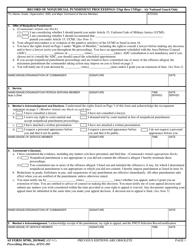 Document preview: AF Form 3070D Record of Nonjudicial Punishment Proceedings (TSGT Thru CMSgt) - Air National Guard Only