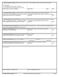 AF Form 3070D Record of Nonjudicial Punishment Proceedings (TSGT Thru CMSgt) - Air National Guard Only, Page 2