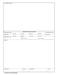ACC Form 209 Satp Flying Training Billing Data, Page 2