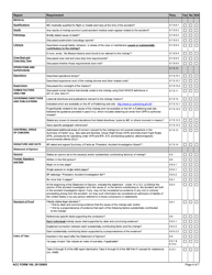 ACC Form 100 Aircraft Accident Investigation Board Checklist, Page 4