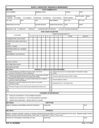Document preview: ACC Form 12 Supply Inventory Research Worksheet
