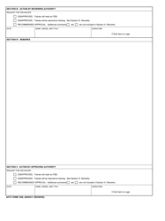 AETC Form 125B Application for Waiver of Flying Evaluation Board, Page 2