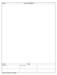 AETC Form 610S Instructor Evaluation Record - Academic Training, Page 2
