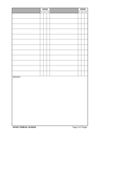 AFGSC Form 8A Flight Evaluation Checklist, Page 2