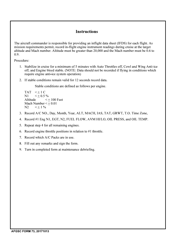 AFGSC Form 73 Engine Condition Sheet, Page 2