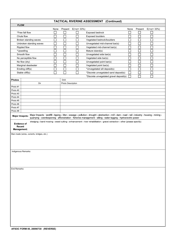 AFSOC Form 85 Tactical Riverine Assessment, Page 2