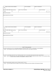 USAFE IMT Form 228 Application for Local National Direct Hire (Lndh) Employment With the United States Air Force in the United Kingdom and Norway, Page 3