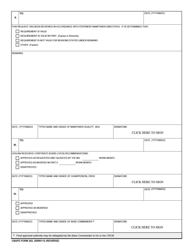 USAFE Form 243 Request for Temporary/Seasonal/Supplemental Civilian Overhire, Page 2