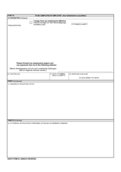 USAFE Form 52 Request for Personnel Action - Non-US (Germany), Page 2