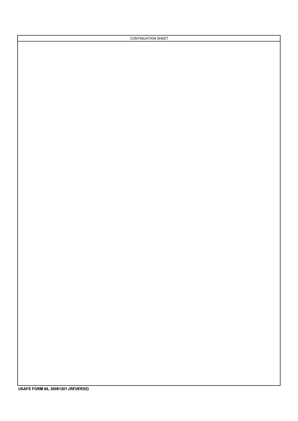USAFE Form 66 Dangerous Goods Advisor (Dga) Appointment Order, Page 2