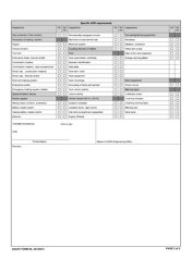USAFE Form 69 Vehicle Inspection Checklist - Pre-requisite for the Adr Inspection, Page 2