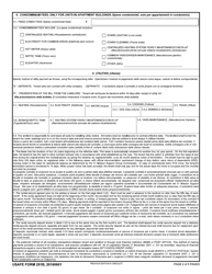 USAFE Form 291B Housing Referral Office Rental Agreement (Italy) (English/Italian), Page 2