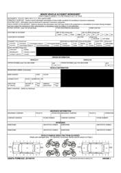 USAFA Form 625 Minor Vehicle Accident Worksheet, Page 3