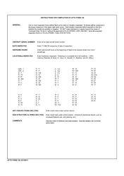 AFTO Form 138 E-3 Asip Inspection Record, Page 2