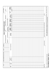 Document preview: AFTO Form 233 Cable Transfer Work Sheet