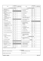 AFTO IMT Form 271 Annual Inspection Worksheet for Diesel Electric Locomotives, Page 4