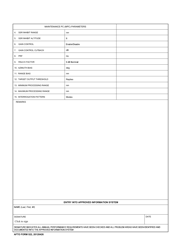 AFTO Form 522 An/Mpn-25 Facility Reference Data, Page 4