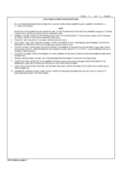 AFTO Form 30 Reproduction Assembly Sheet, Page 2