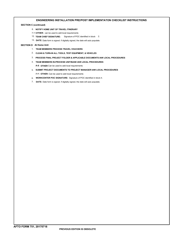 AFTO Form 751 Engineering Installation Pre/Pose Implementation Checklist, Page 3