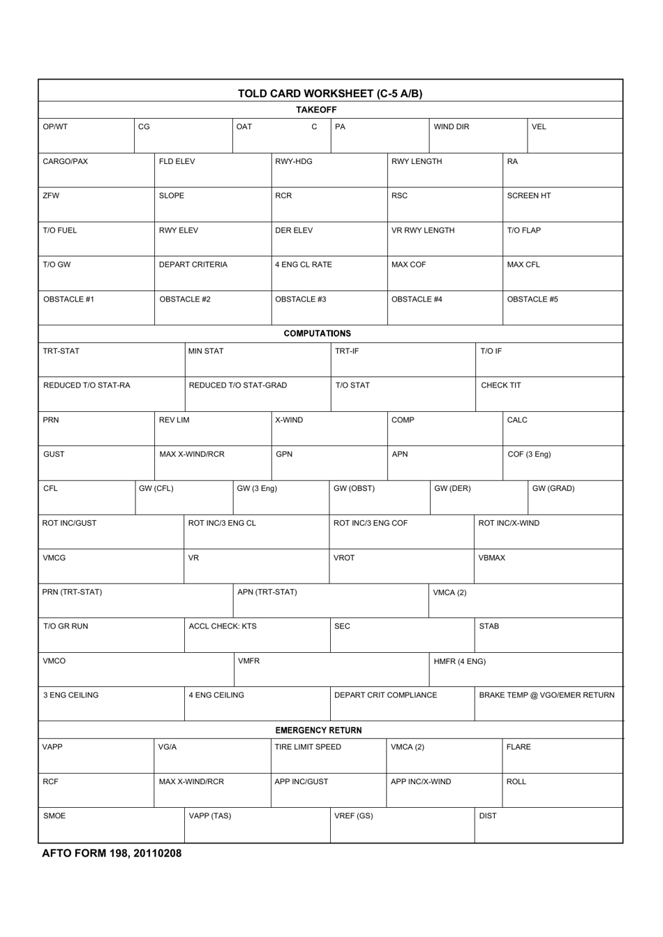 Afto Form 198 Fill Out Sign Online And Download Fillable Pdf Templateroller 2988