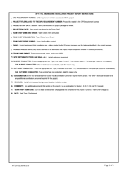 AFTO Form 752 Engineering Installation Project Report, Page 3