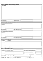 AFSC Form 502 AFSC Overhire (Oh) Form, Page 2