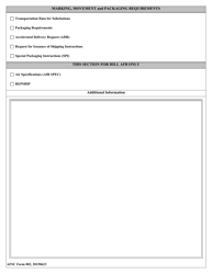 AFSC Form 002 Buy Checklist, Page 3