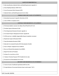 AFSC Form 003 Repair and Service Checklist, Page 2