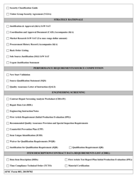 AFSC Form 003 Repair and Service Checklist, Page 3