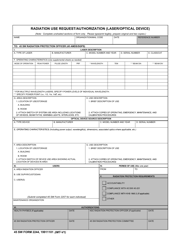 45 SW Form 2244 Radiation Use Request/Authorization (Laser/Optical Device)