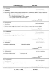 552 ACW Form 8 E-3 Database Change Request (Dbcr), Page 2