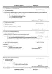 552 ACW Form 9 E-3 Database Change Request (Dbcr) Deployed, Page 2