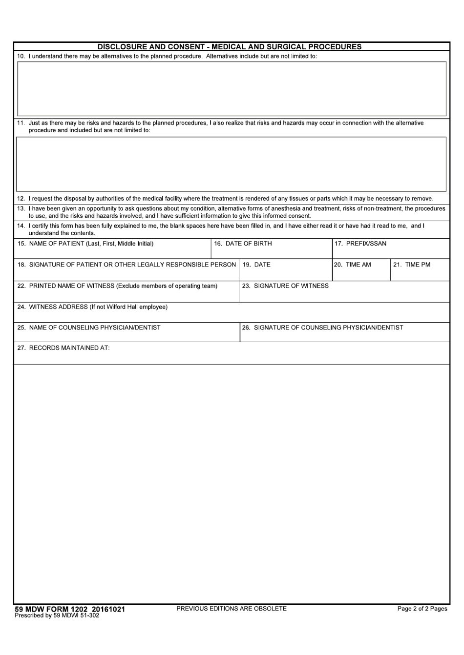 59 MDW Form 1202 - Fill Out, Sign Online and Download Fillable PDF ...