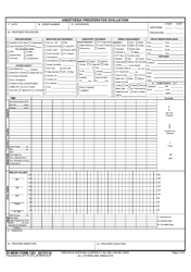 59 MDW Form 1251 Anesthesia Preoperative Evaluation, Page 2