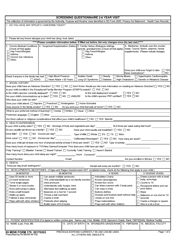 59 MDW Form 179 Screening Questionnaire 2-5 Year Visit