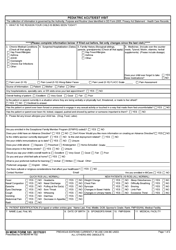 Document preview: 59 MDW Form 183 Pediatric Acute/Est Visit
