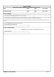 59 MDW Form 186 Class 3 Patient, Page 2