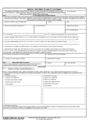 Document preview: 59 MDW Form 5036 Medical Treatment Eligibility Statement