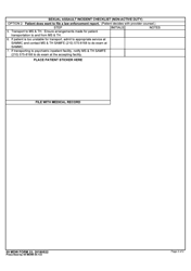 59 MDW Form 33 Sexual Assault Incident Checklist (Non-active Duty), Page 2