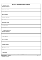 59 MDW Form 37 59th Medical Wing Patient Concern Worksheet, Page 2