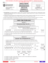 Form REV-765 Schedule JC Annual Report Keystone Opportunity Zone Job Creation Tax Credit or Keystone Opportunity Expansion Zone Job Creation Tax Credit - Pennsylvania, Page 5