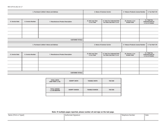 Form REV-679 B Schedule B Roll-Your-Own/Smoking Tobacco - Manufacturer/Wholesaler&#039;s Report of Sales - Pennsylvania, Page 2